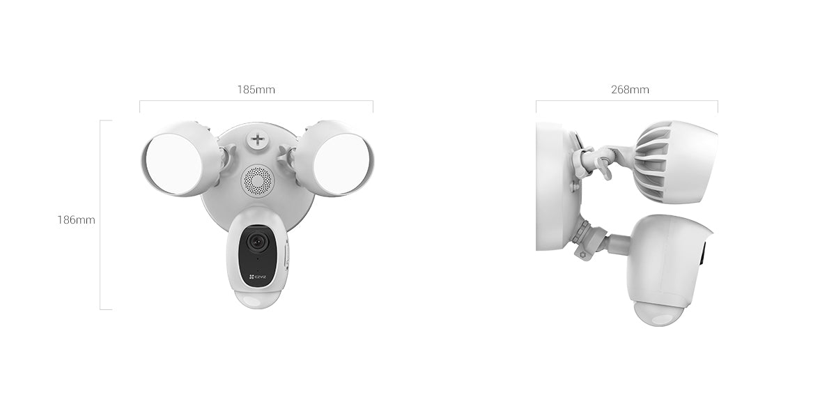EZVIZ LC1C Two-in-One Outdoor Security Solution