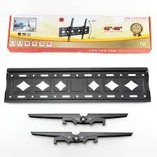 53 75KG Adjustable TV Wall Mount Bracket Flat Panel TV Frame Support 15 Degree Tilt with Level for 42- 80 Inch LED Monitor