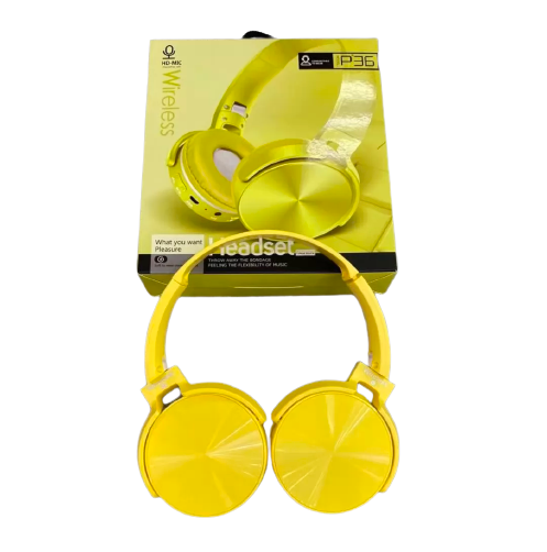 P36 Wireless Headsets – Yellow